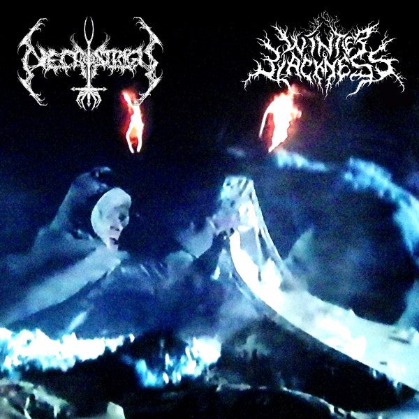 Necrostrigis (Pol) / Winter Blackness (Pol) "W Mrokach Roziskrzonych Mrozem" - 7" split *New in stock*