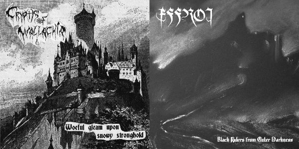 Crypts Of Wallachia (Bel) / Effroi (Bel) - 7" split *New in stock*