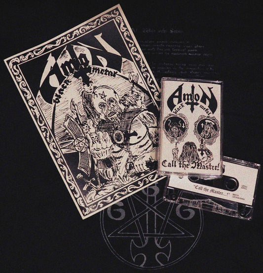 Amon (Cz) "Call the Master!" - Pro Tape + 12 page fanzine *New in stock*