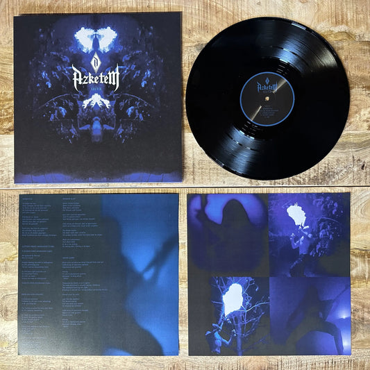 Black vinyl LP by Azketem black metal