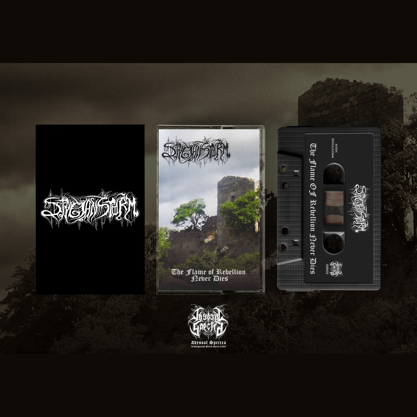 Stygian Storm (ES) "The Flame Of Rebellion Never Dies" - PRO TAPE *New in stock*