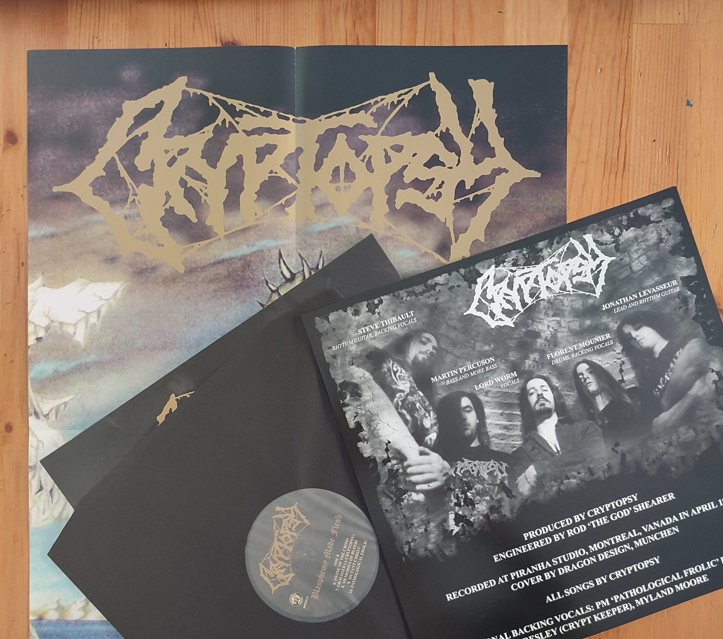 Cryptopsy (Can) "Blasphemy Made Flesh" - 12" LP ***New in stock***