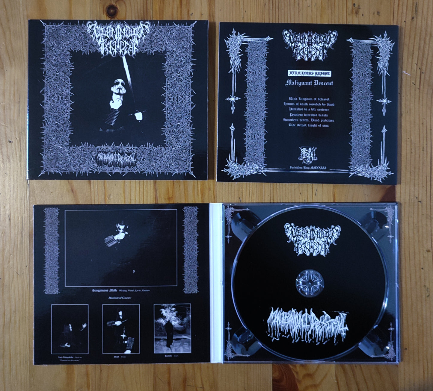 Verminous Knight (ES) "Malignant Descent" - CDs