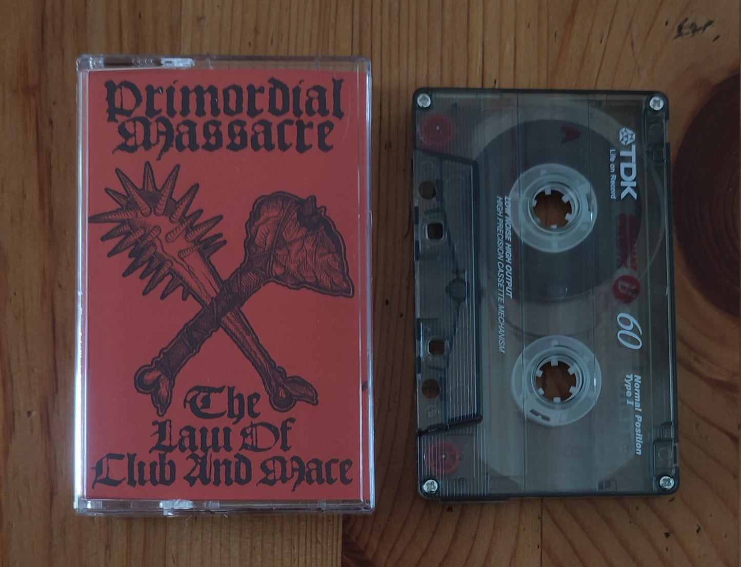 Primordial Massacre (Int) "The Law Of Club And Mace" - Tape