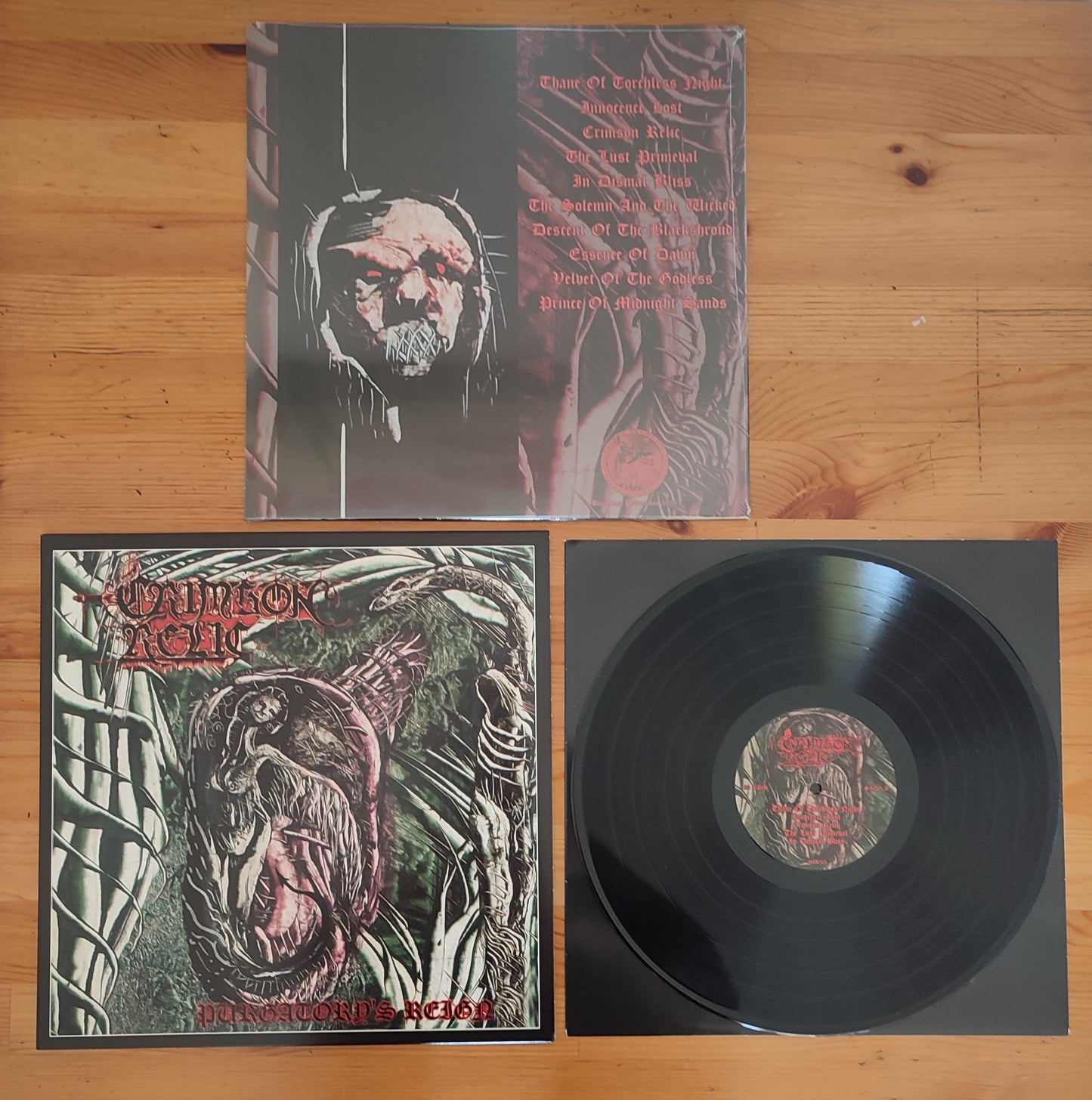 Crimson Relic (US) "Purgatory's Reign" - 12" LP