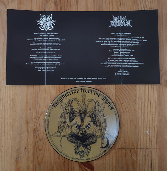 Surrender of Divinity (Th) / Bestial Holocaust (Bol) "Deathstrike from the Abyss" - PICTURE 7" EP