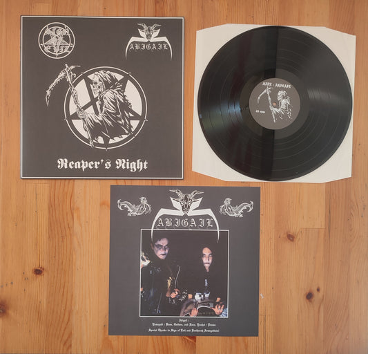 Abigail (Jpn) / Sign of Evil (It) "Reaper's Night" - 12" LP *New in stock*