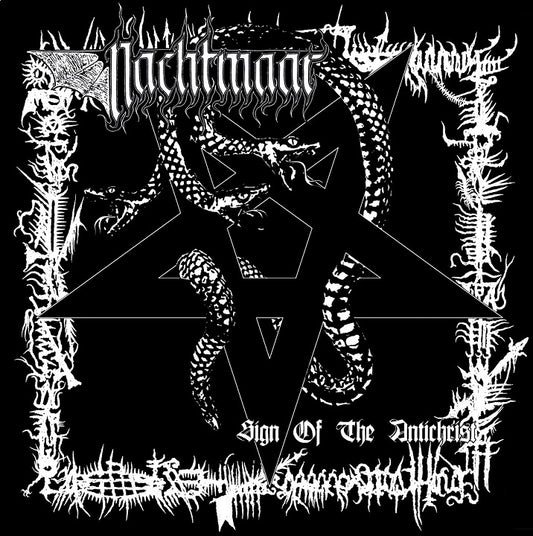 Black metal artwork sign of the antichrist by Nachtmaar