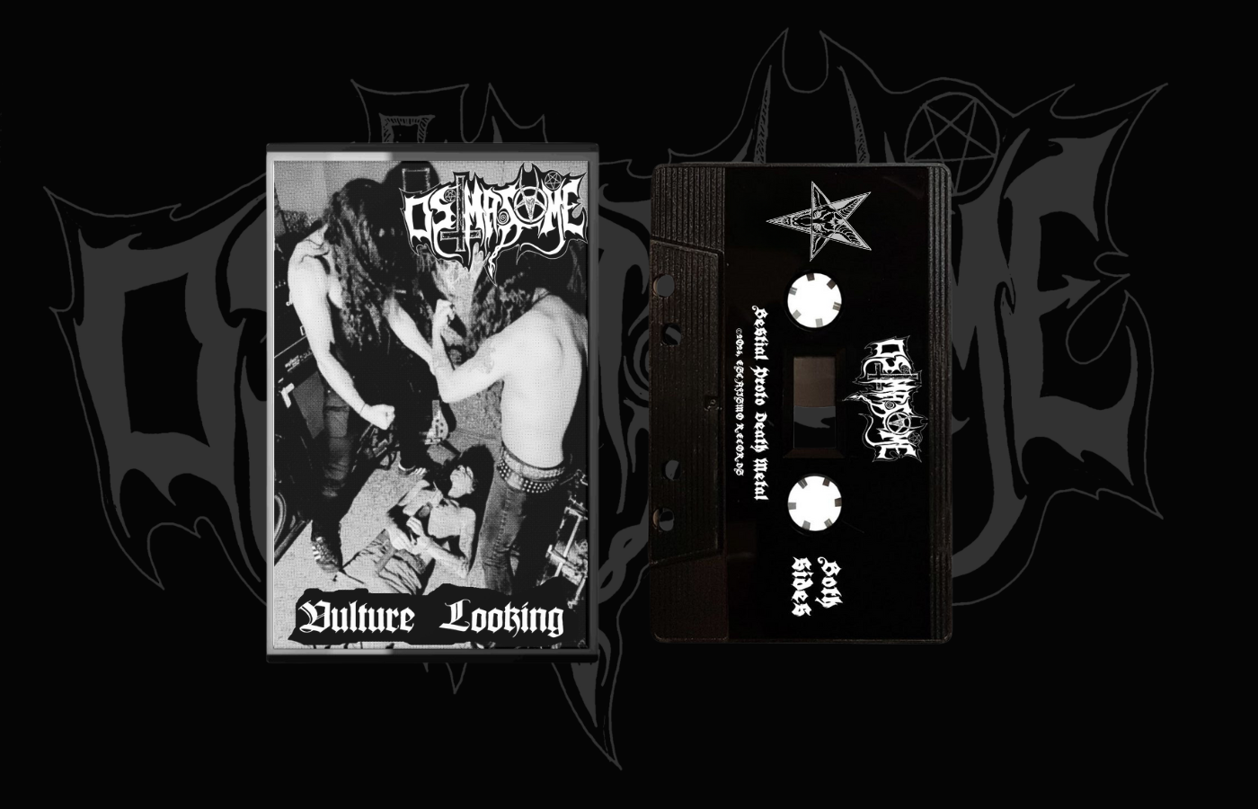 ESCR-053: Osmazome (ES) "Vulture Looking" - Pro Tape |Classic Black Cassette|