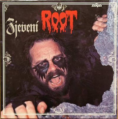 Black vinyl LP Zjeveni by Root black metal