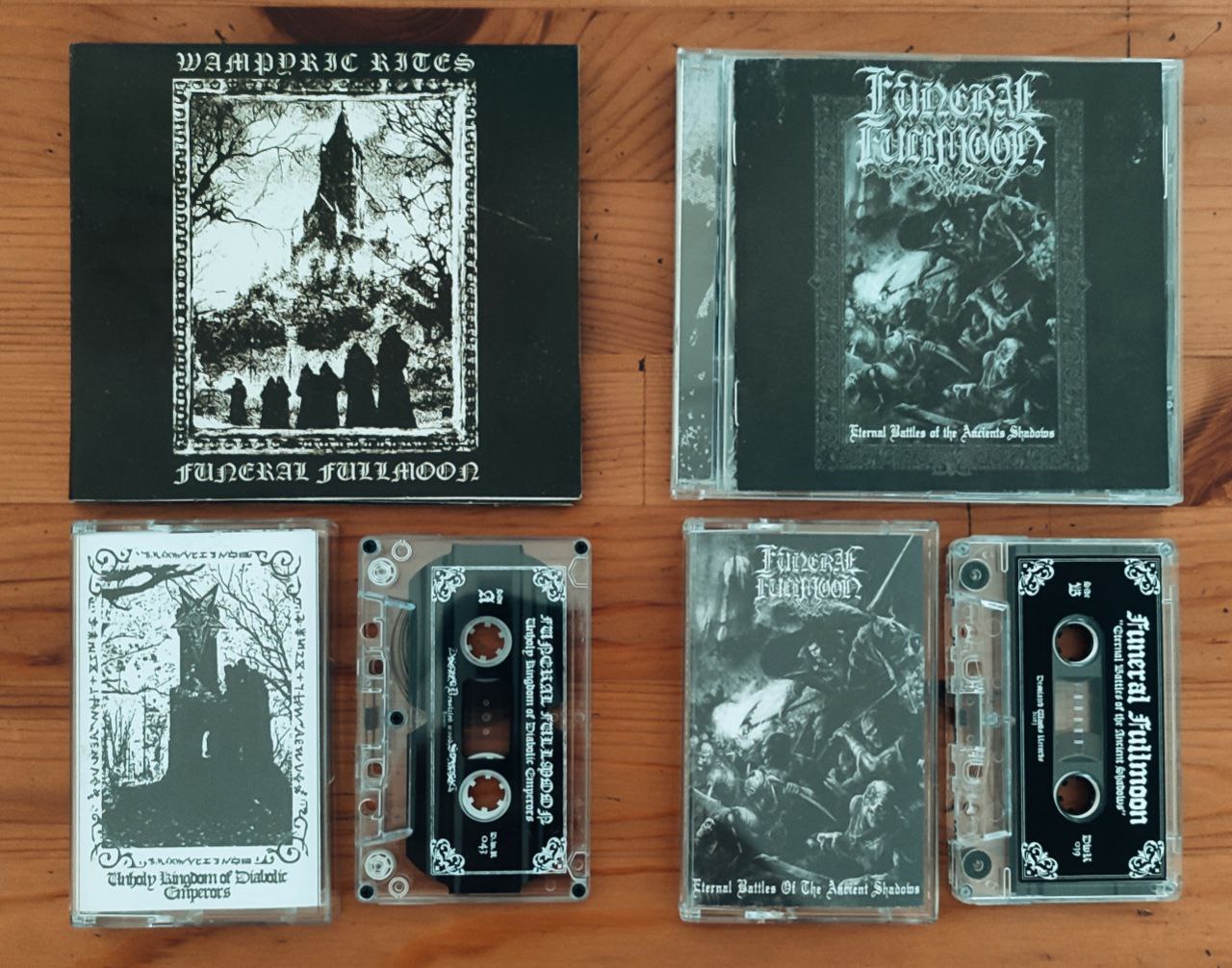 Funeral Fullmoon  BUNDLE: 2 CDs + 2 Pro tapes