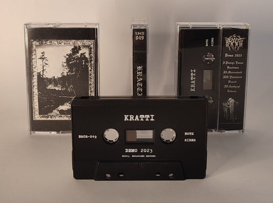 ESCR-049:  Kratti (Fin) "Demo 2023" - Pro tape *REGULAR EDITION*