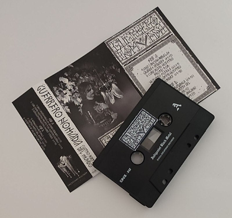 ESCR-48: Guerrero Nómada (US) "Cuatro Partes Del Mundo" - Pro tape *REGULAR EDITION*