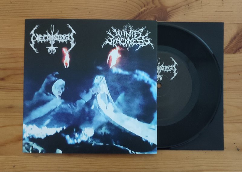 Necrostrigis (Pol) / Winter Blackness (Pol) "W Mrokach Roziskrzonych Mrozem" - 7" split *New in stock*