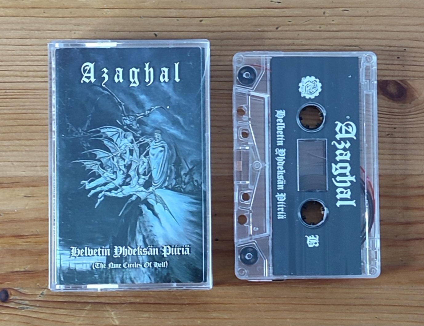 Azaghal (Fin) "Helvetin Yhdeksän Piiriä" - Pro Tape *NEW IN STOCK*