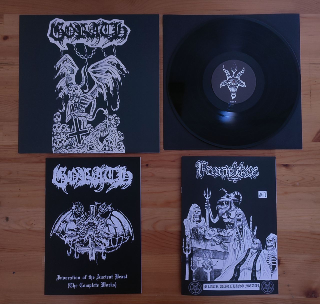 Gorath (ES) "Invocation of the Ancient Beast" - 12" LP + A4 Booklet + Panopticon Zine *New in Stock*