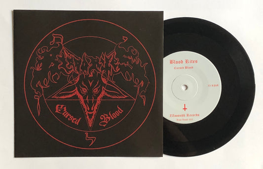 Blood Rites (Chile) "Cursed Blood" - 7" EP