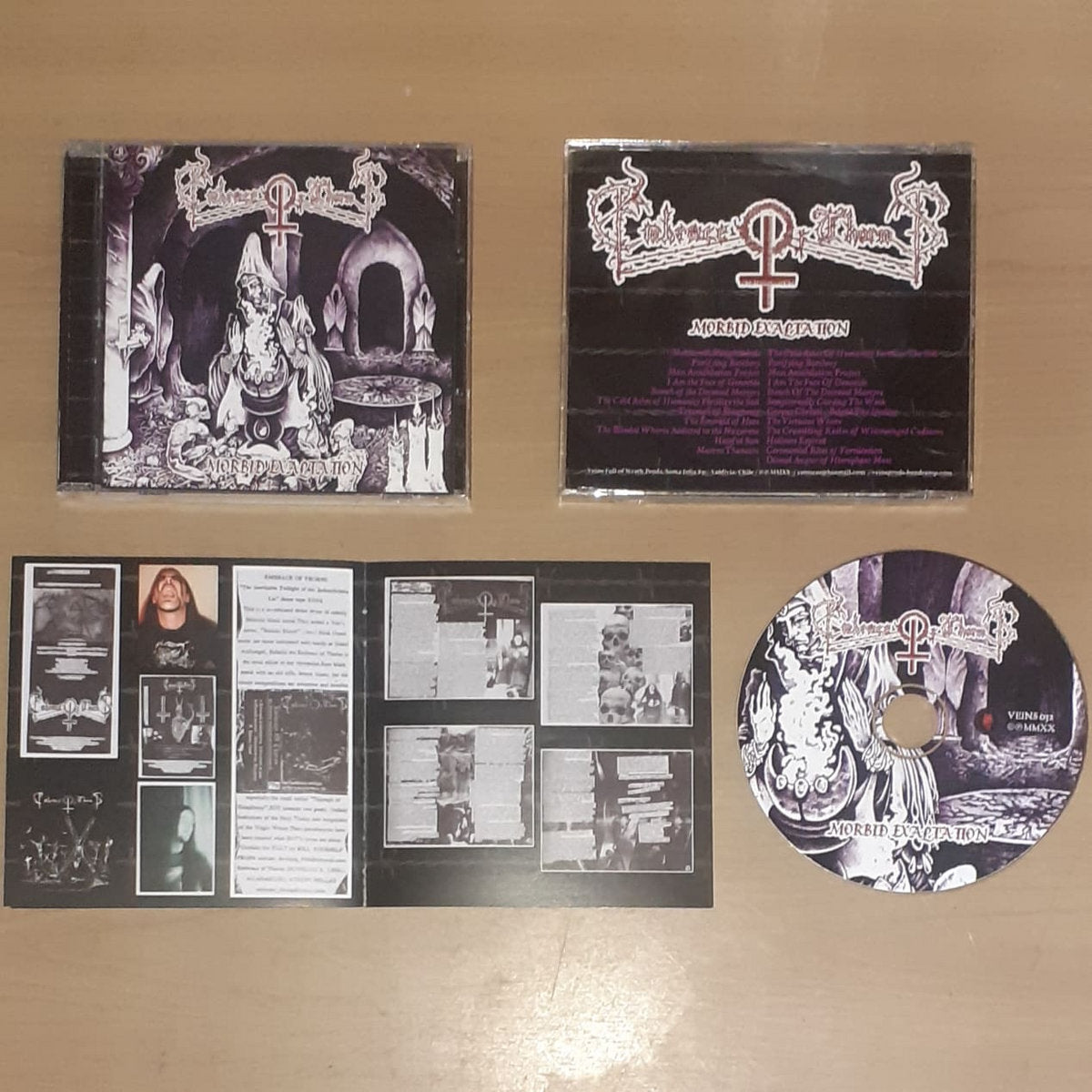 EMBRACE OF THORNS (GRE) "Morbid Exaltation" - CDs