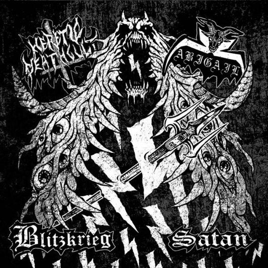 Heretic Deathcult (Ger) / Abigail (Jpn) "Blitzkrieg Satan" - 7" EP