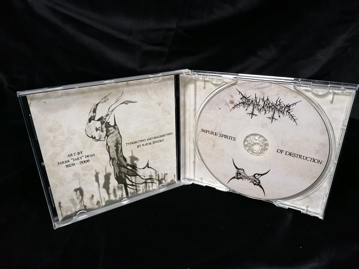Empheris (Pol) / Death Invoker (Peru) "Impure Spirits Of Destruction" - CDs