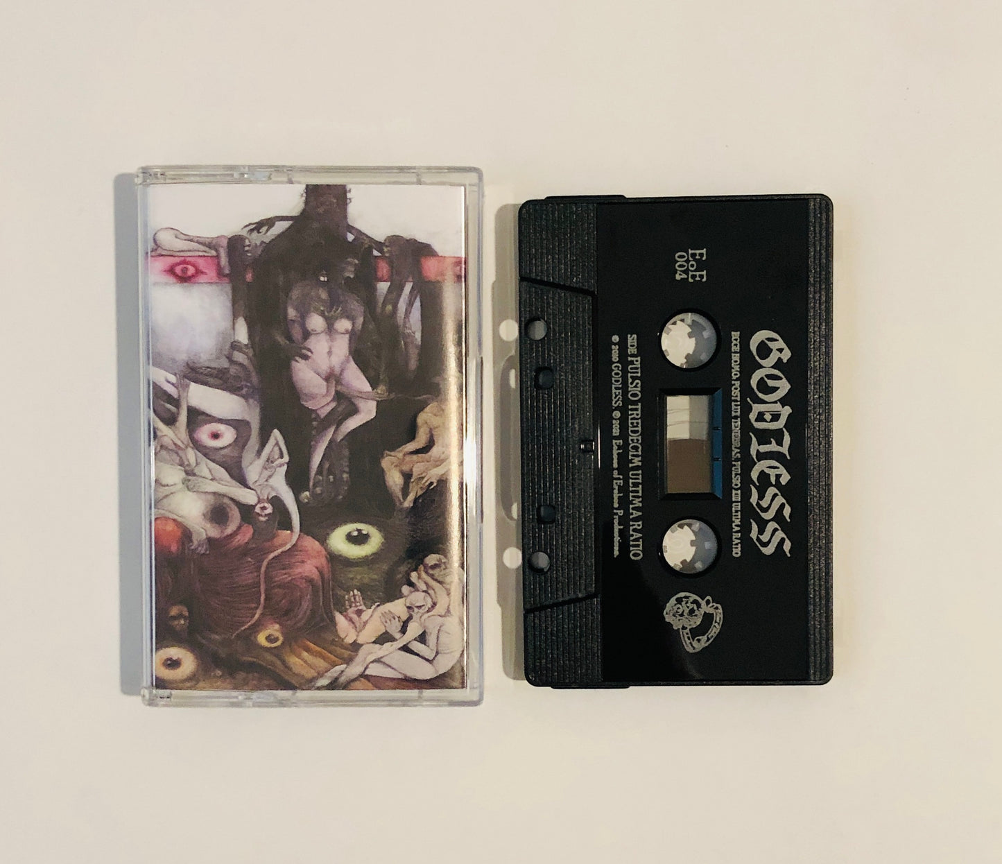 Godless (Chile) "Ecce Homo: Post Lux Tenebras, Pulsio XIII Ultima Ratio" - Pro Tape
