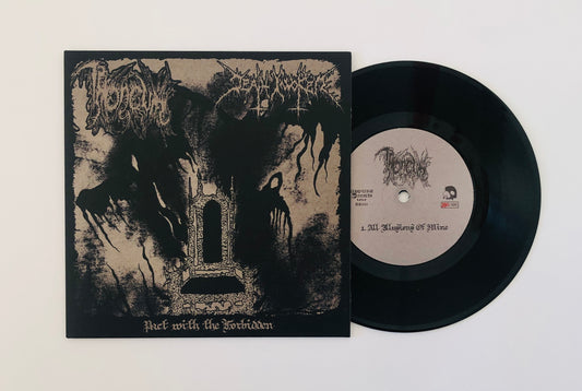 Throneum / Death Invoker (Pol / Peru) "Pact with the Forbidden" - 7" EP