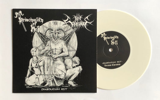 Principality of Hell / Den Saakaldte "Split" - 7" EP