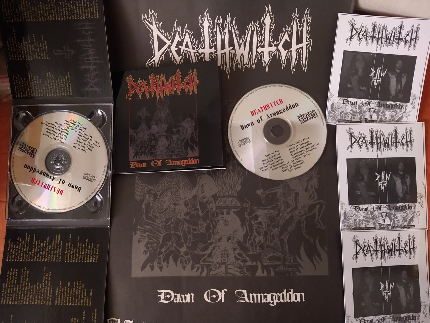 DEATHWITCH (SWE) "Dawn Of Armageddon" - Digipack Cds