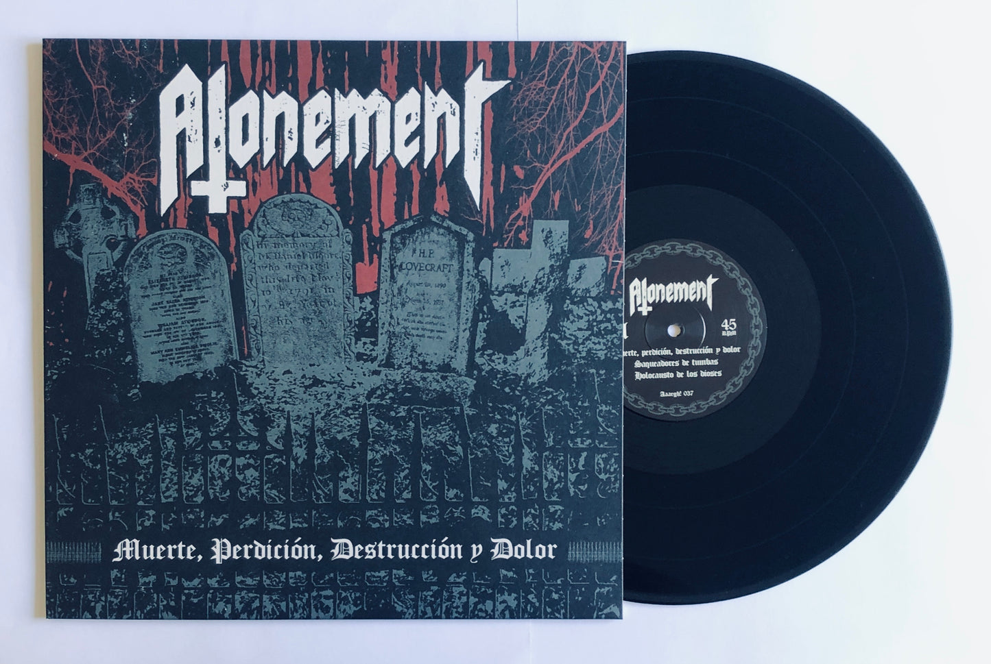 Atonement (Spain) "Muerte, Perdición, Destrucción y Dolor" - 12" LP