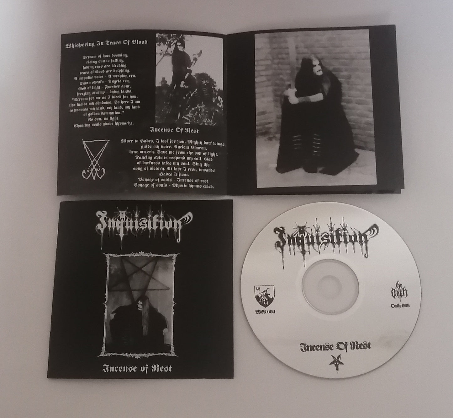 Inquisition (Col) "Incense of Rest" - CDs ***New in Stock***