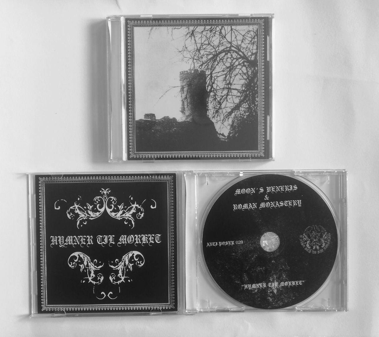 Moon's Veneris (Chile) / Roman Monastery (US) "Hymner til Mørket" - CDs